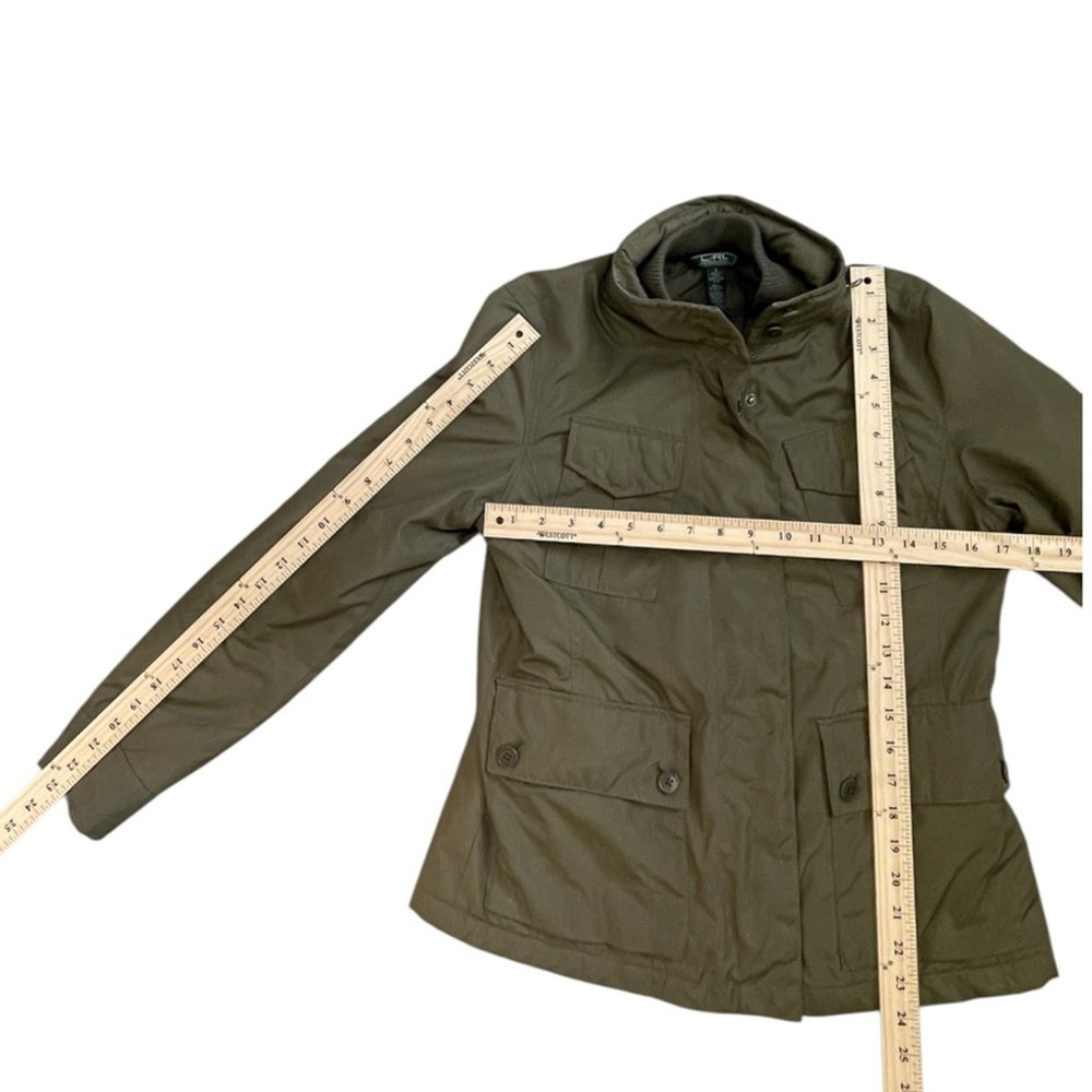 Lauren Ralph Lauren Active Olive Green Field Jacket - Size Women’s Small - Picture 12 of 16